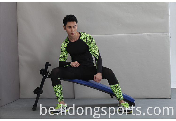 Lidong Hot Sports Sports Wear Fitness Men Three Men's Gym Shargs Thrys